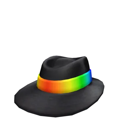 Rainbow Fun Fedora